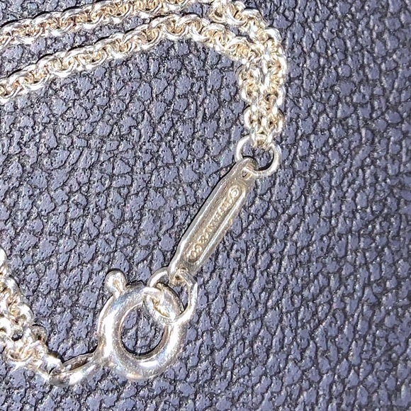 Tiffany & Co Sterling Infinity Pendant Necklace - Picture 4 of 7